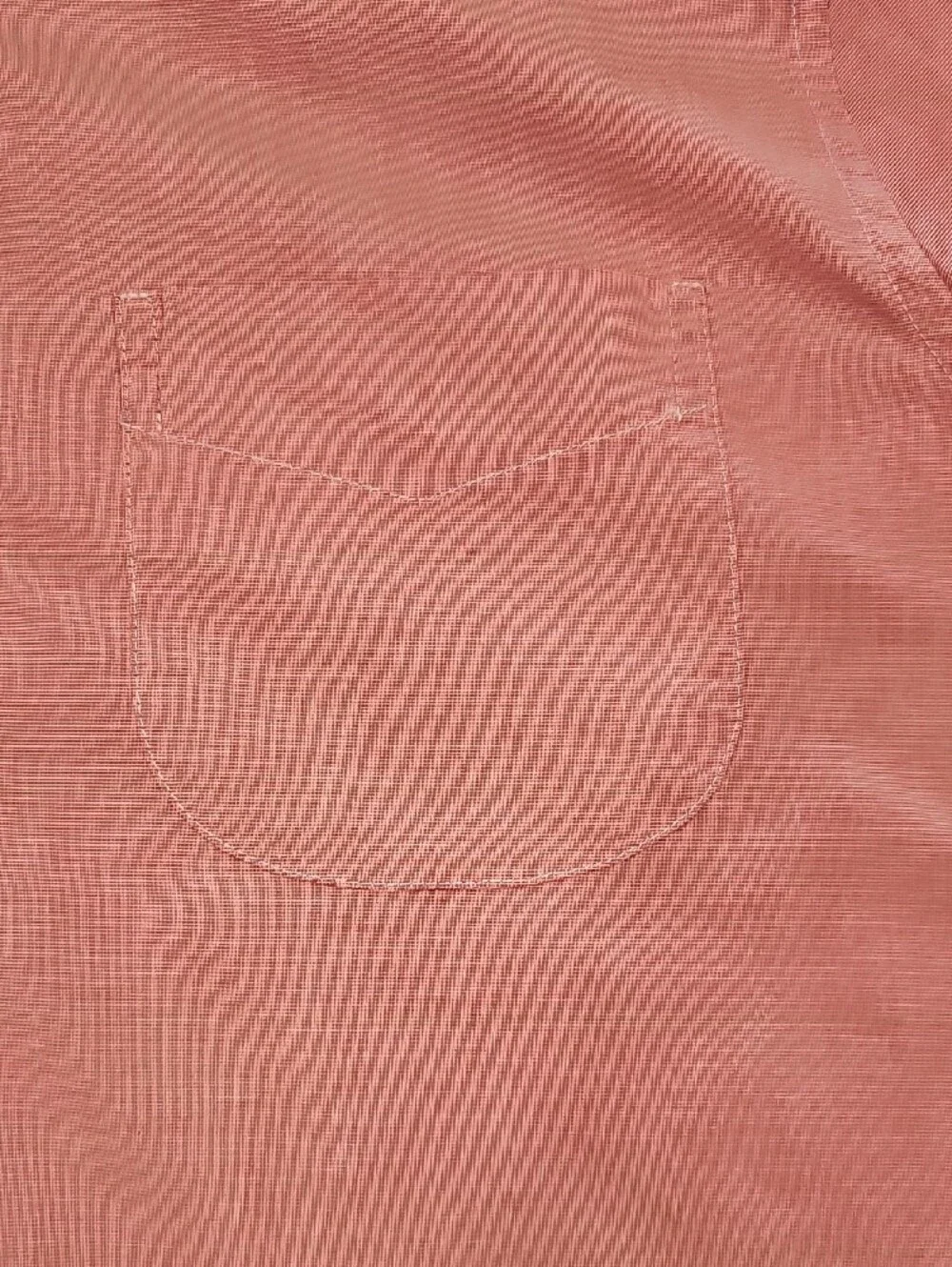J. Crew Men's Secret Wash Pink Button-Down Poplin Shirt